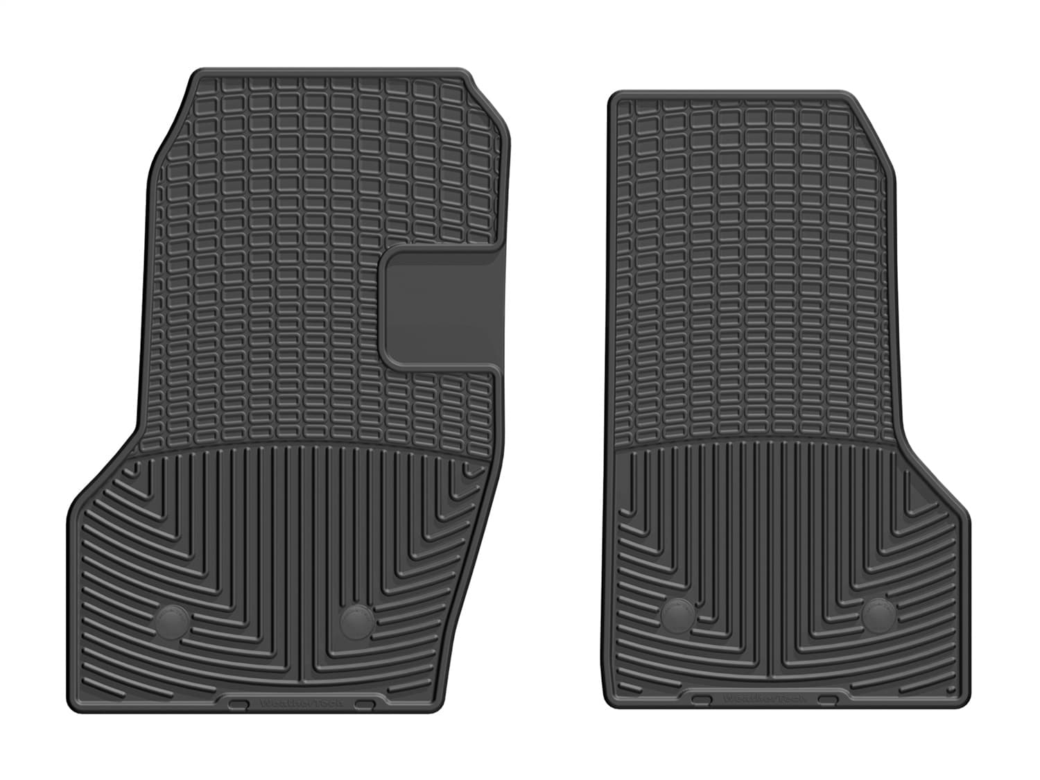 2004 - 2015 Freightliner M2 Black Front Rubber Mats product image