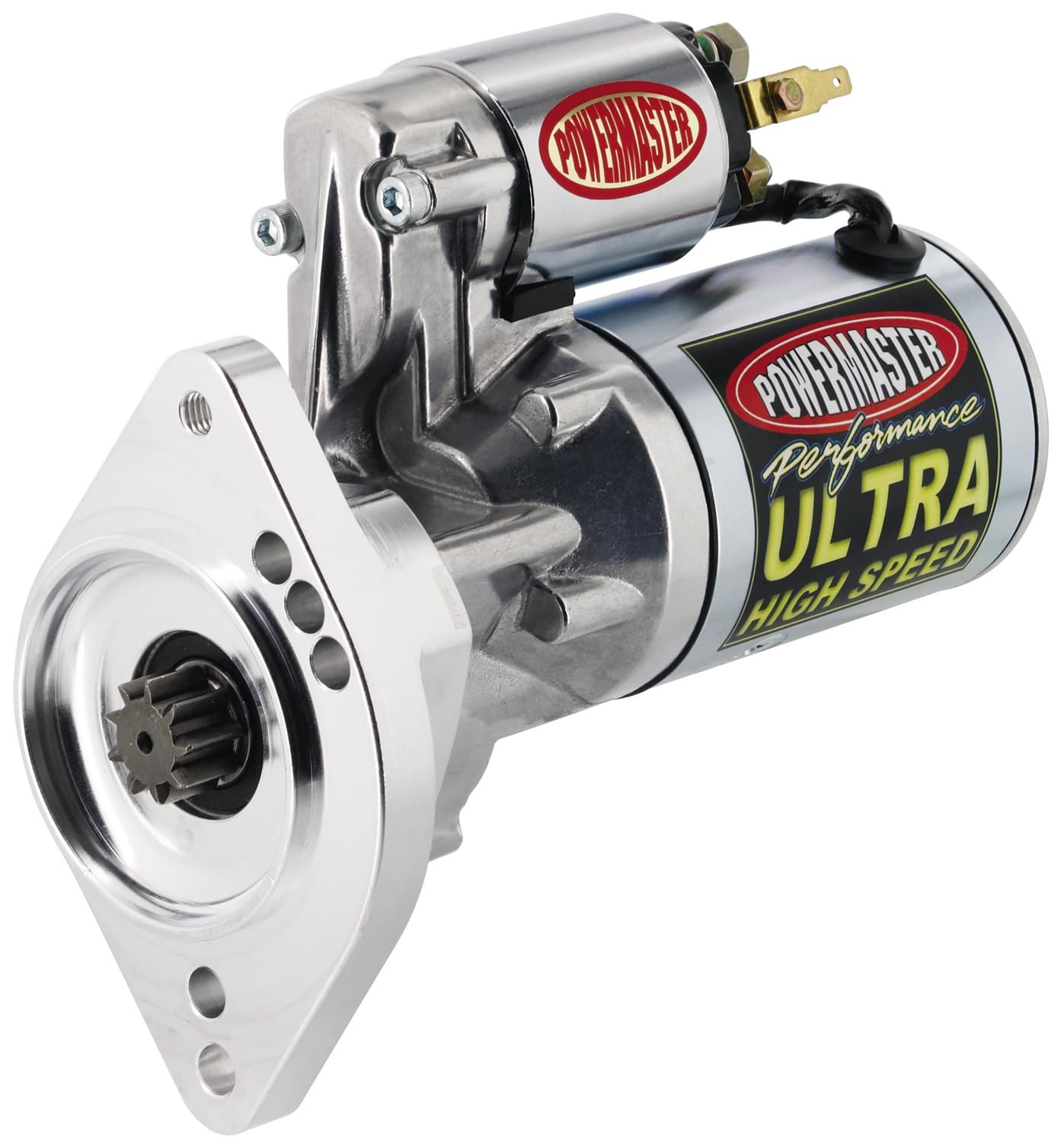 Power Master Ultra Torque High Speed Starter; 200 ft./lbs. Torque; 15:1 Compression Ratio; 3.75:1 Gear Reduction; Natural Finish;