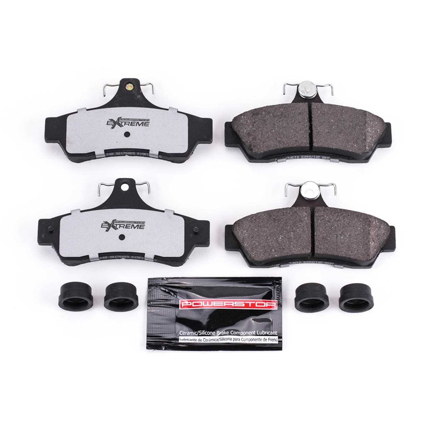 Z26 Street Performance Carbon-Fiber Ceramic Brake Pads W/Hardware product image