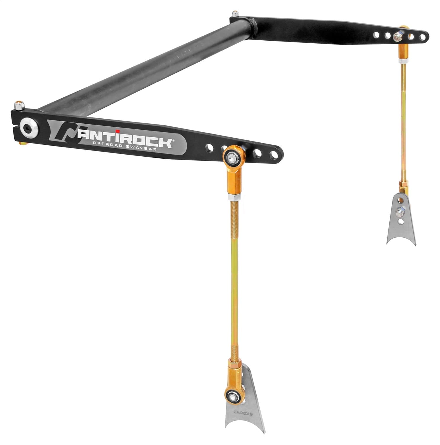 Antirock Sway Bar Kit Universal 45 Inch Bar 17 Inch Steel Arms RockJock 4x4 product image