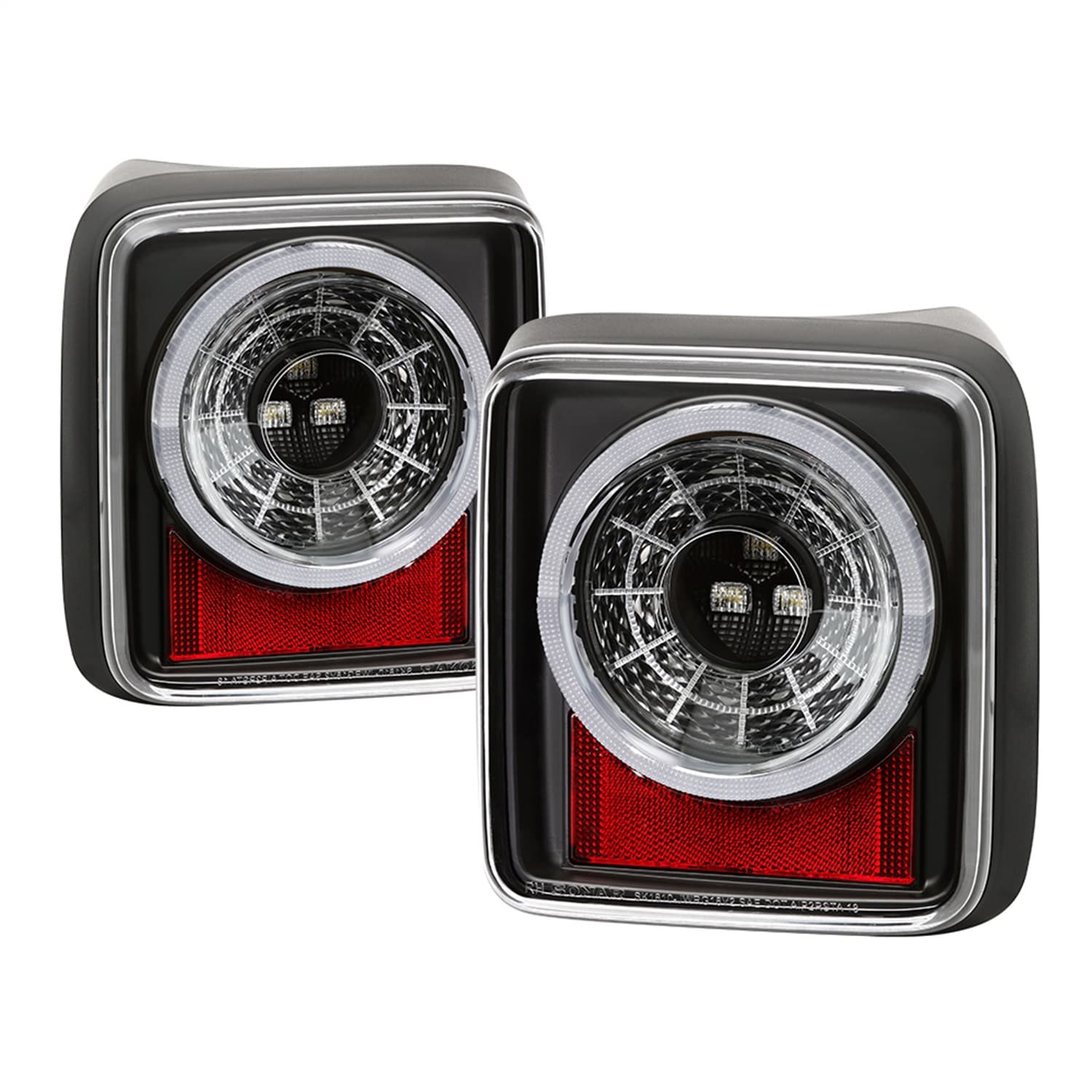 Spyder Jeep Wrangler 2019 - 2020 Full LED Tail Light - Sequential Turn Signal - Black product image