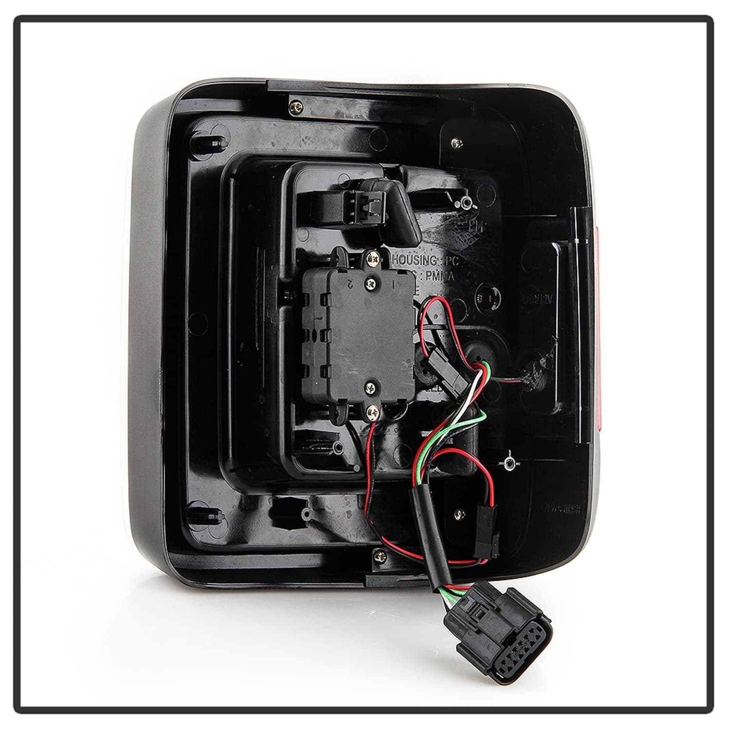 Spyder Jeep Wrangler 2019 - 2020 Full LED Tail Light - Sequential Turn Signal - Black product image