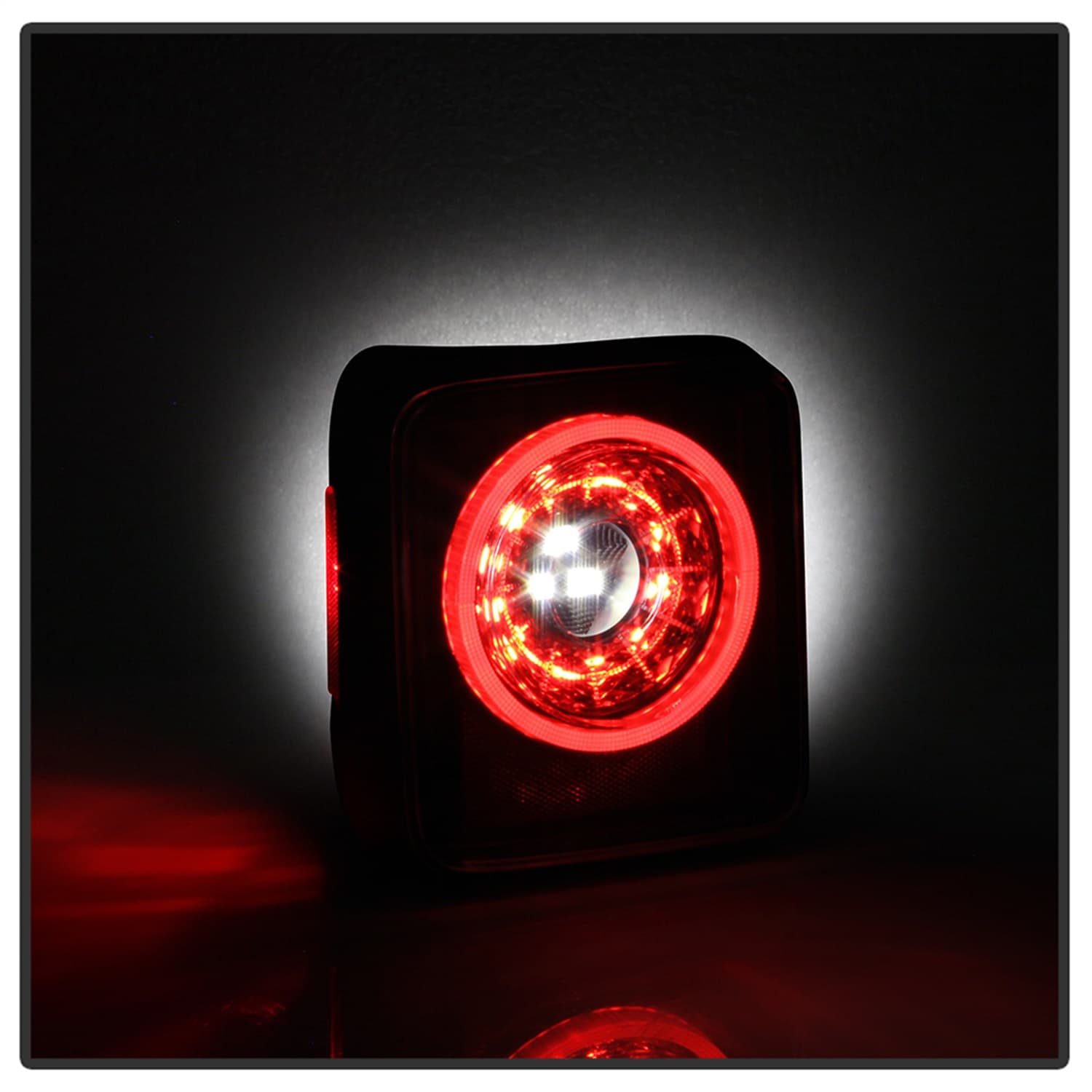 Spyder Jeep Wrangler 2019 - 2020 Full LED Tail Light - Sequential Turn Signal - Black product image
