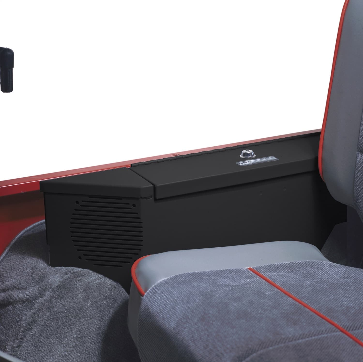 Security Speaker/Storage Lockbox - '97-06 Wrangler TJ (Black; Standard Key) product image