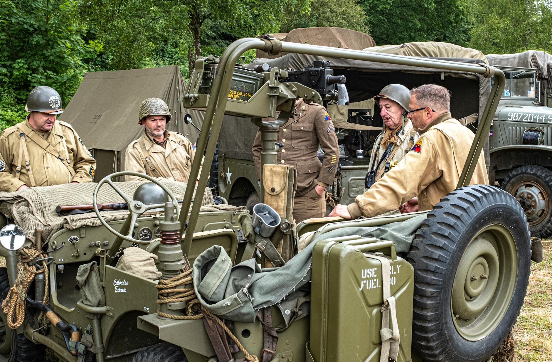 WWII Willys MB military Jeep