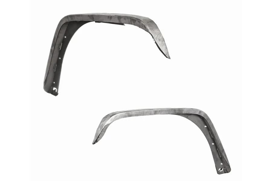 Motobilt Crusher 2in Front Fender Flares - Bare - JK