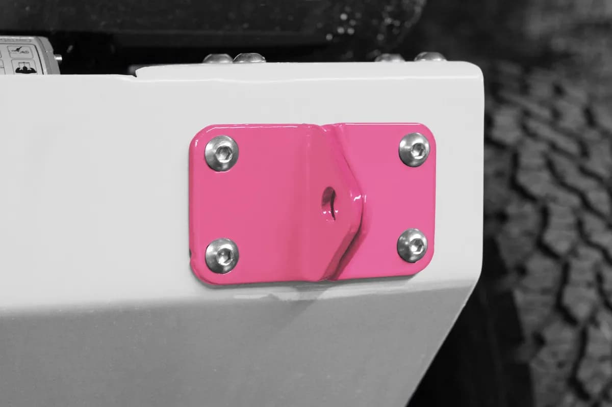 Steinjäger Recovery and Towing Wrangler JK 2007-2018 D-Ring Mounting Brackets Pinky