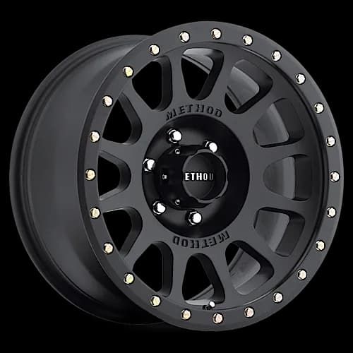 Aluminum Wheels 20x10 NV MR305 Bolt Pattern 6 On 135 Offset -18 Lip Size 2.05 Matte Black MB Method