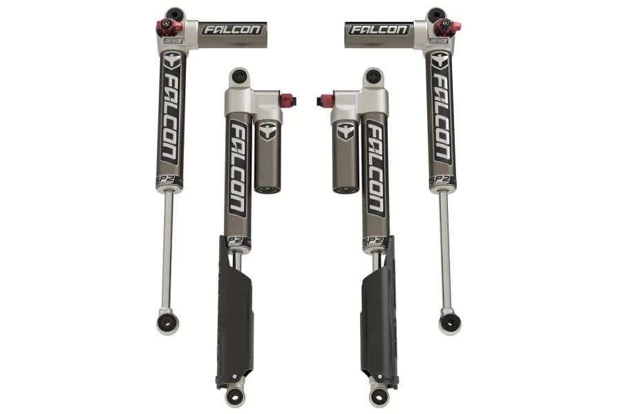 Teraflex Falcon SP2 3.3 Fast Adjust Piggyback Shocks, 2-3 Lift - JT