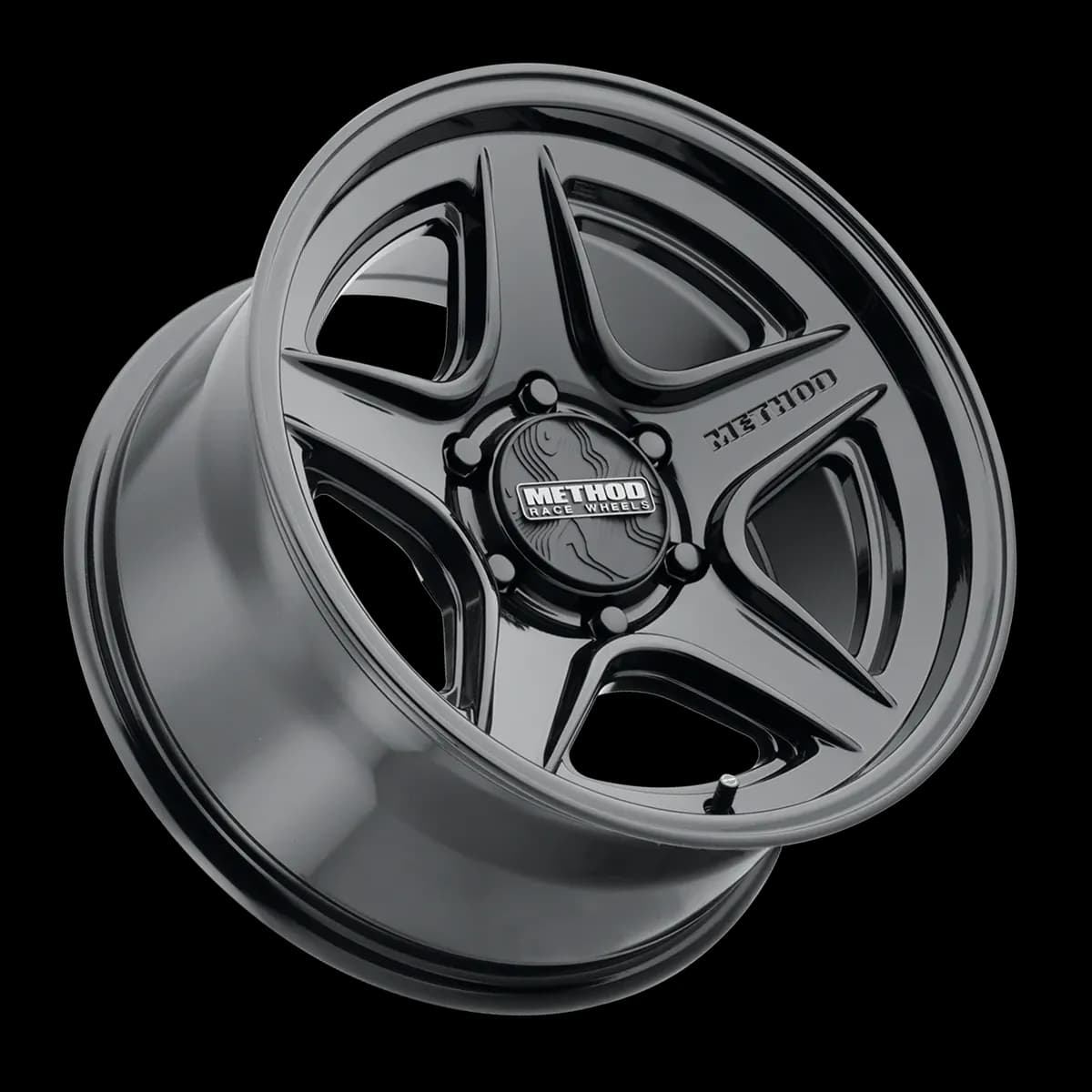 Aluminum Wheels 17x8.5 MR319 Bolt Pattern 6 On 135 Offset 0 Lip Size 1.3 Gloss Black GB Method