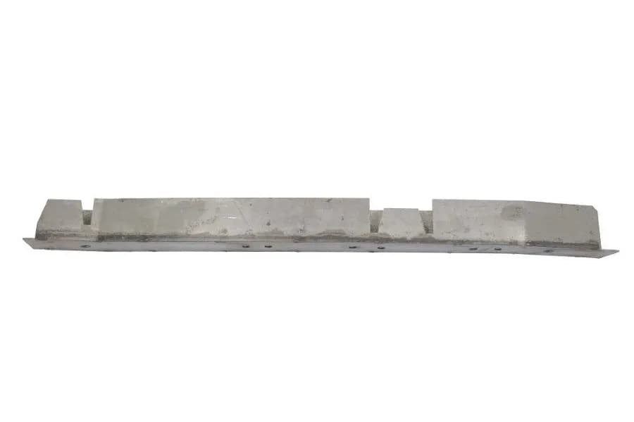 Rust Buster Center Frame at Skid Plate Mount, Left - TJ 2003-06