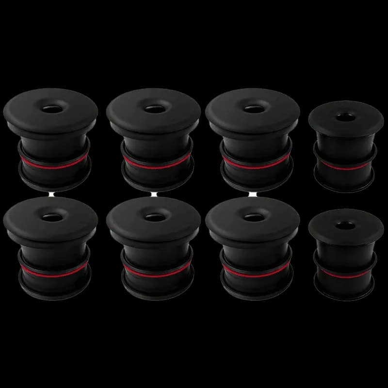 Silicone Body Mount Kit For 99-03 Ford F-250F-350F-450F-550 5.4L 6.8L 7.3L Crew Cab 8 Pc SB