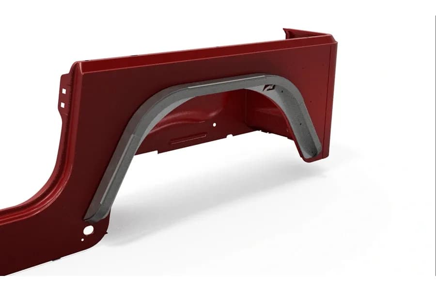 Motobilt Rear Double Arch 2in Fender Flare Set - TJ