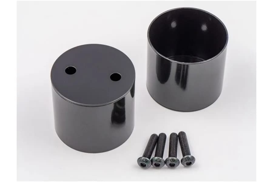 Door Mirror Cup Kit Jeep '20-26 Gladiator '18-26 Wrangler JL '07-'18 Wrangler JK Black Bestop