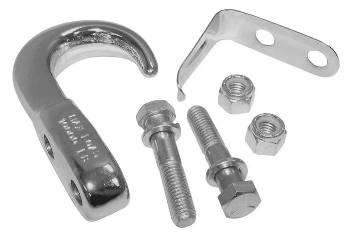Steinjäger Recovery and Towing CJ-8 1981-1986 Tow Hook Kit Chrome