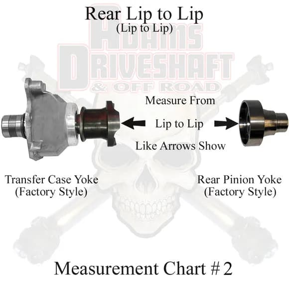 Adams Driveshaft Extreme Duty Rear Solid 1350 CV Driveshaft - JK 2Dr