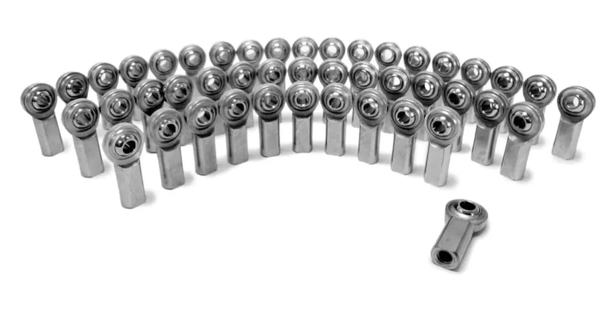 Steinjäger Inch Female Rod Ends Steel Housing, PTFE Race 5/8-18 RH 45 Pack