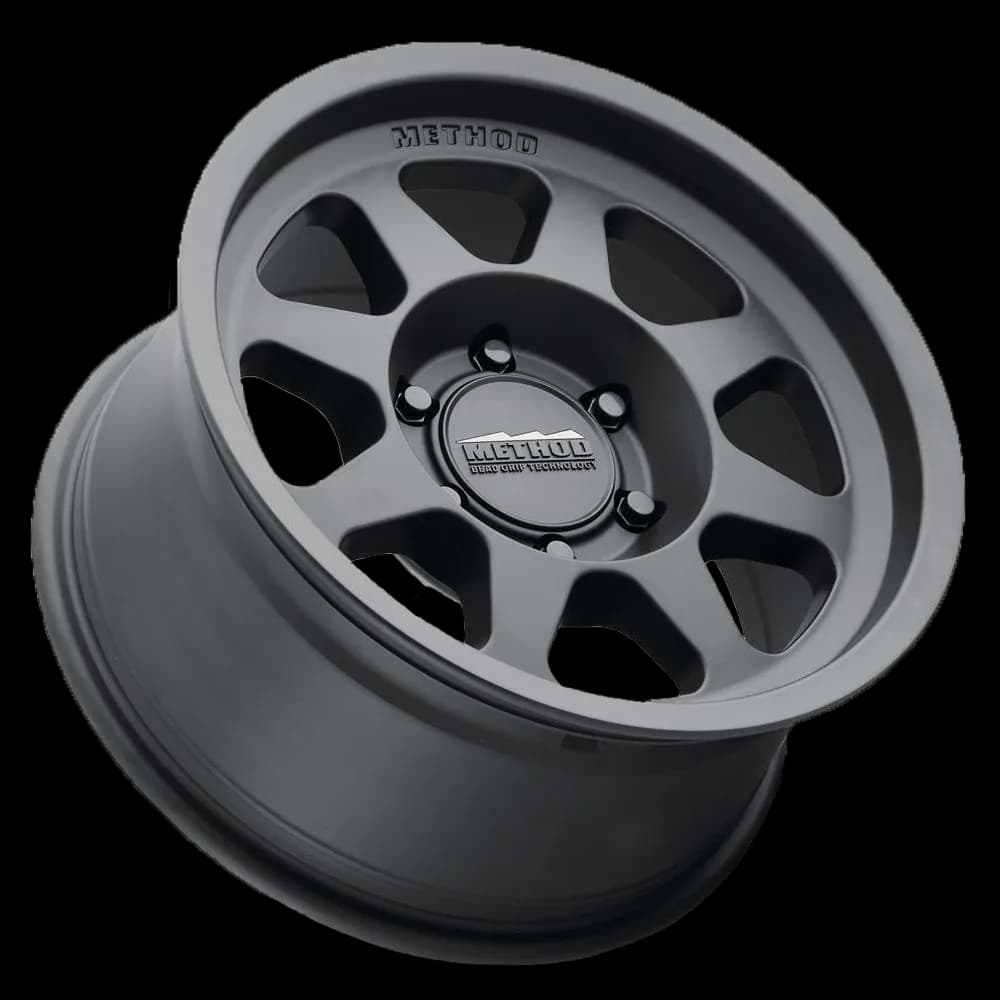 Aluminum Wheels 17x8.5 Bead Grip MR701 Bolt Pattern 6 On 135 Offset 0 Lip Size 1.81 Matte Black MB Method