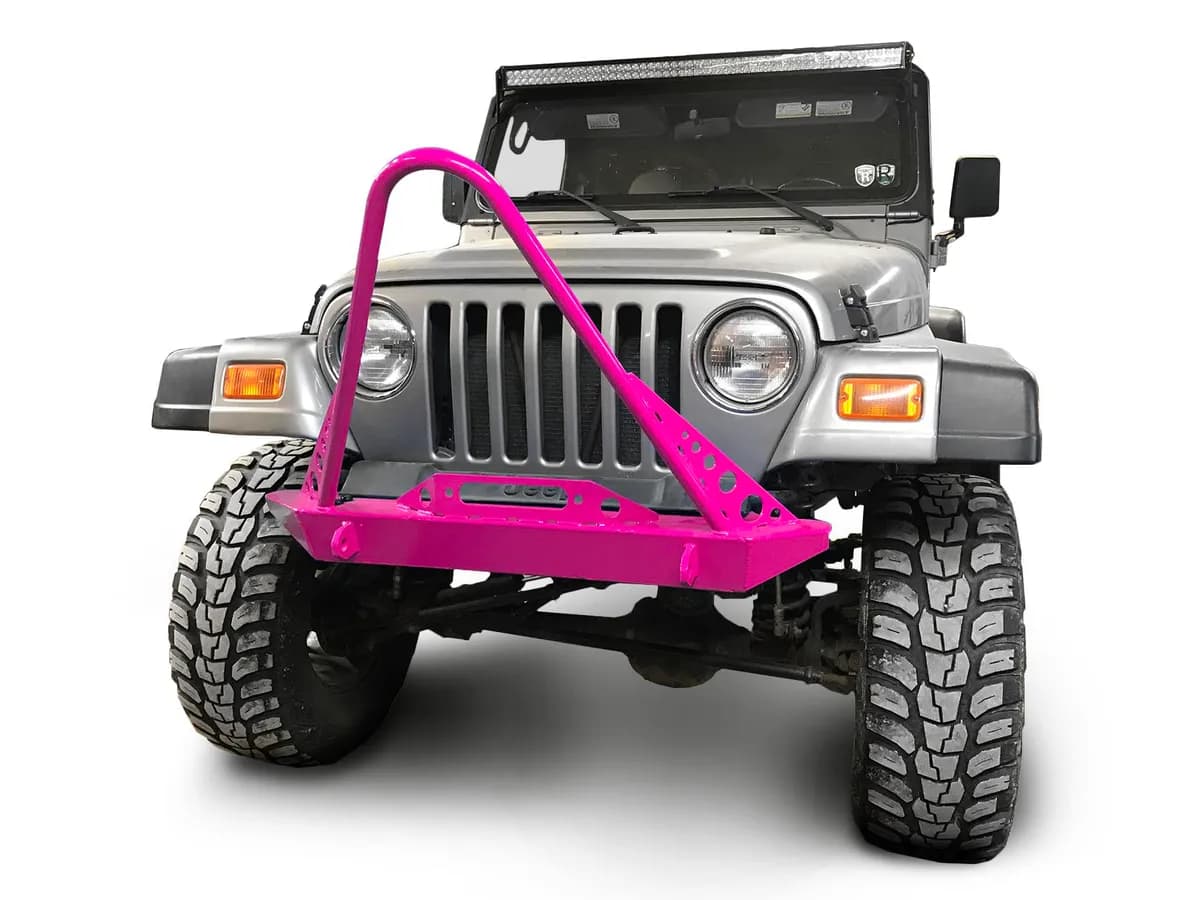 Steinjäger Bumpers Wrangler TJ 1997-2006 Stinger Hot Pink