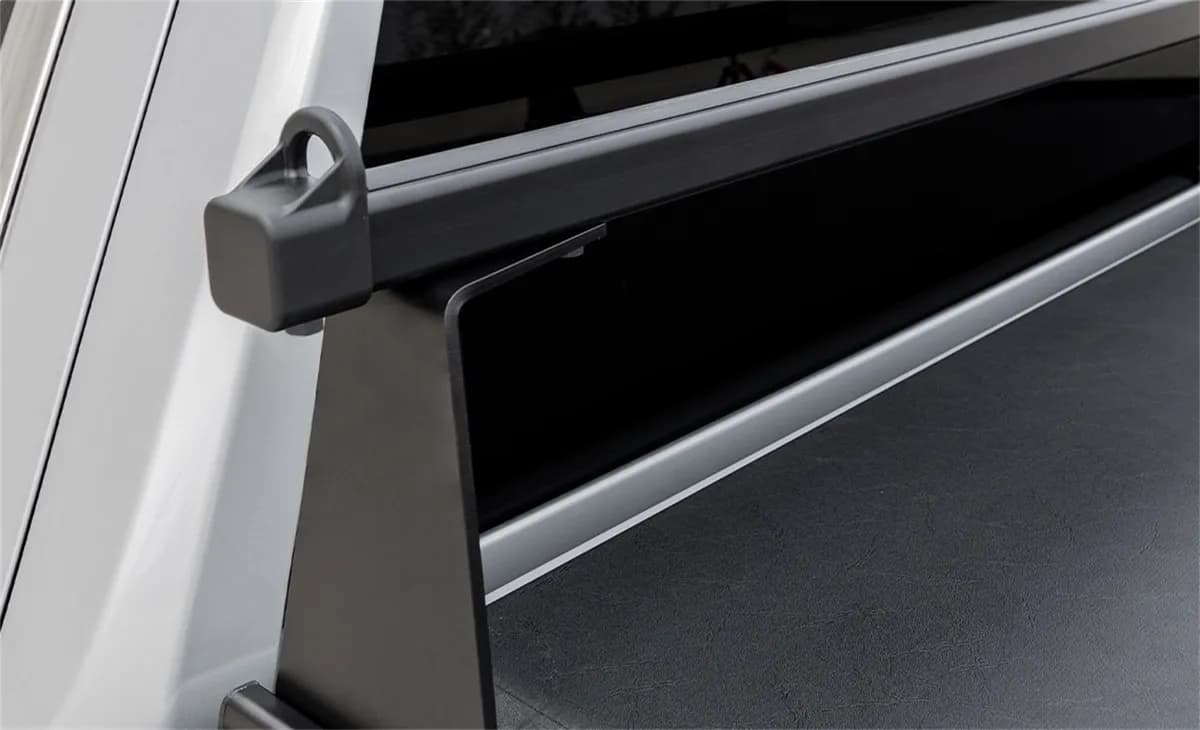 ADARAC™ Aluminum M-Series Truck Bed Rack System; Silver Finish; Bolt On; Single Rail;