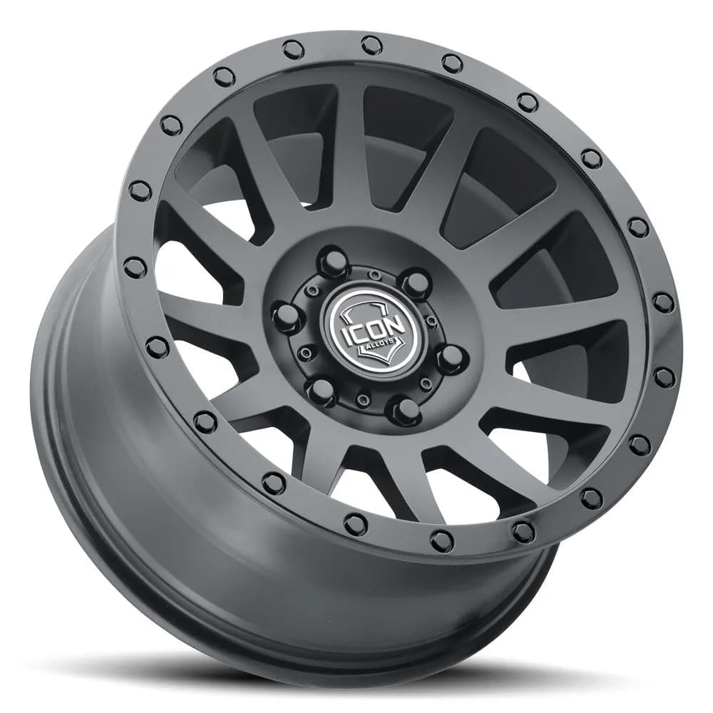 Icon Alloys Compression Dbl Blk 17 x 8.5/6 x 5.5/0mm/4.75in bs