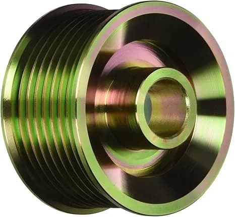 Overdrive Pulley; Serpentine; 8 Groove;
