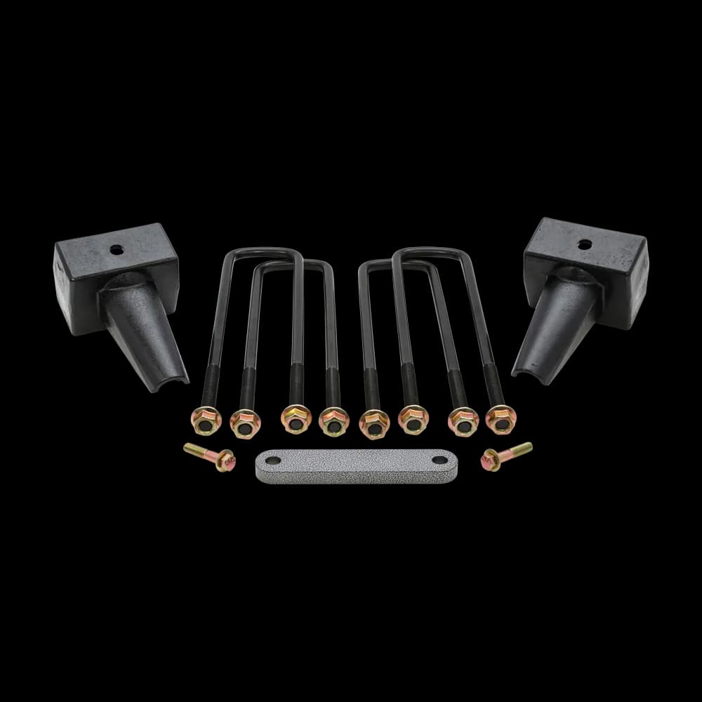 4'' Rear Block Kit - 2 Piece Drive Shaft - F-350/450 DRW Diesel