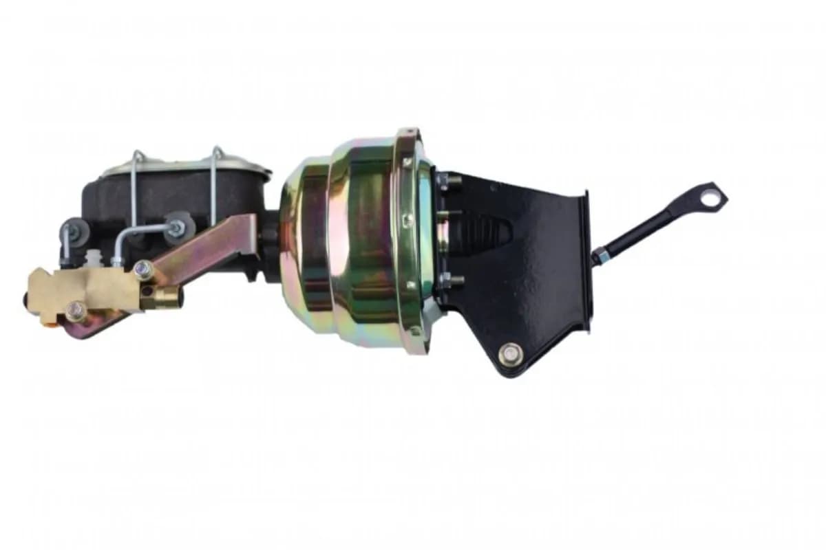 LEED Brakes 8 inch dual power booster, 1 inch bore master disc/disc (Zinc)