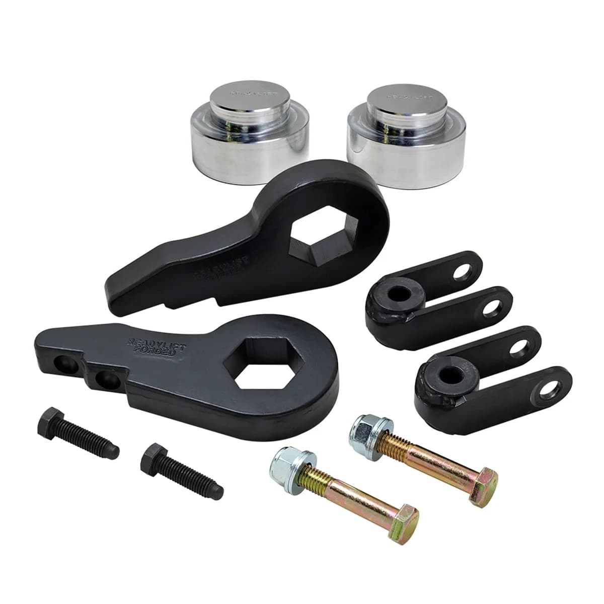 2.5 Front Key Way And Shock Extension-1.0 Rear Coil Spacer 2000-2006 Chevroletgmc Avalanchetahoesuburbanyukon Xlescalade 2WD 4WD