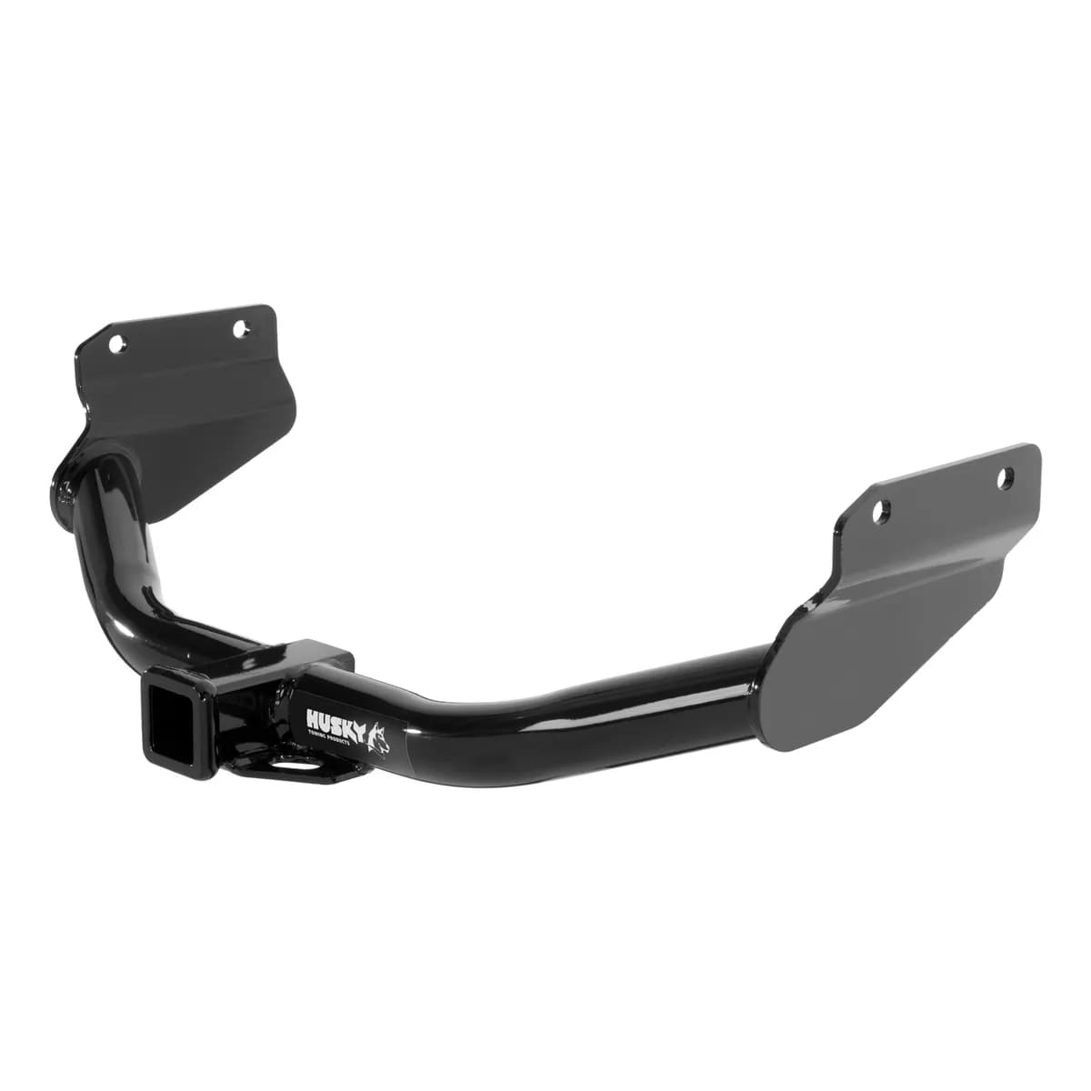 Husky Towing 69530C Rnd Tube 2 Recvr 6K Wt Cap/600 LB Tong 7500 LB Wt Dist Cap/750 LB Wt Dist Tong