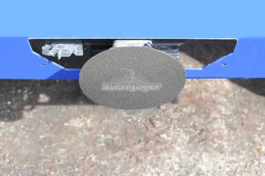 Steinjäger Recovery and Towing Wrangler JK 2007-2017 Hitch Covers Gray Hammertone