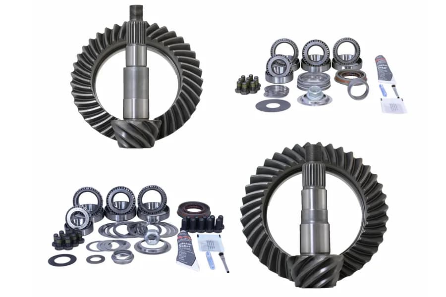 Jeep Wrangler TJ 2003-06 Dana 44 Rear 3.73 Ratio Koyo Bearing Gear Package Revolution Gear