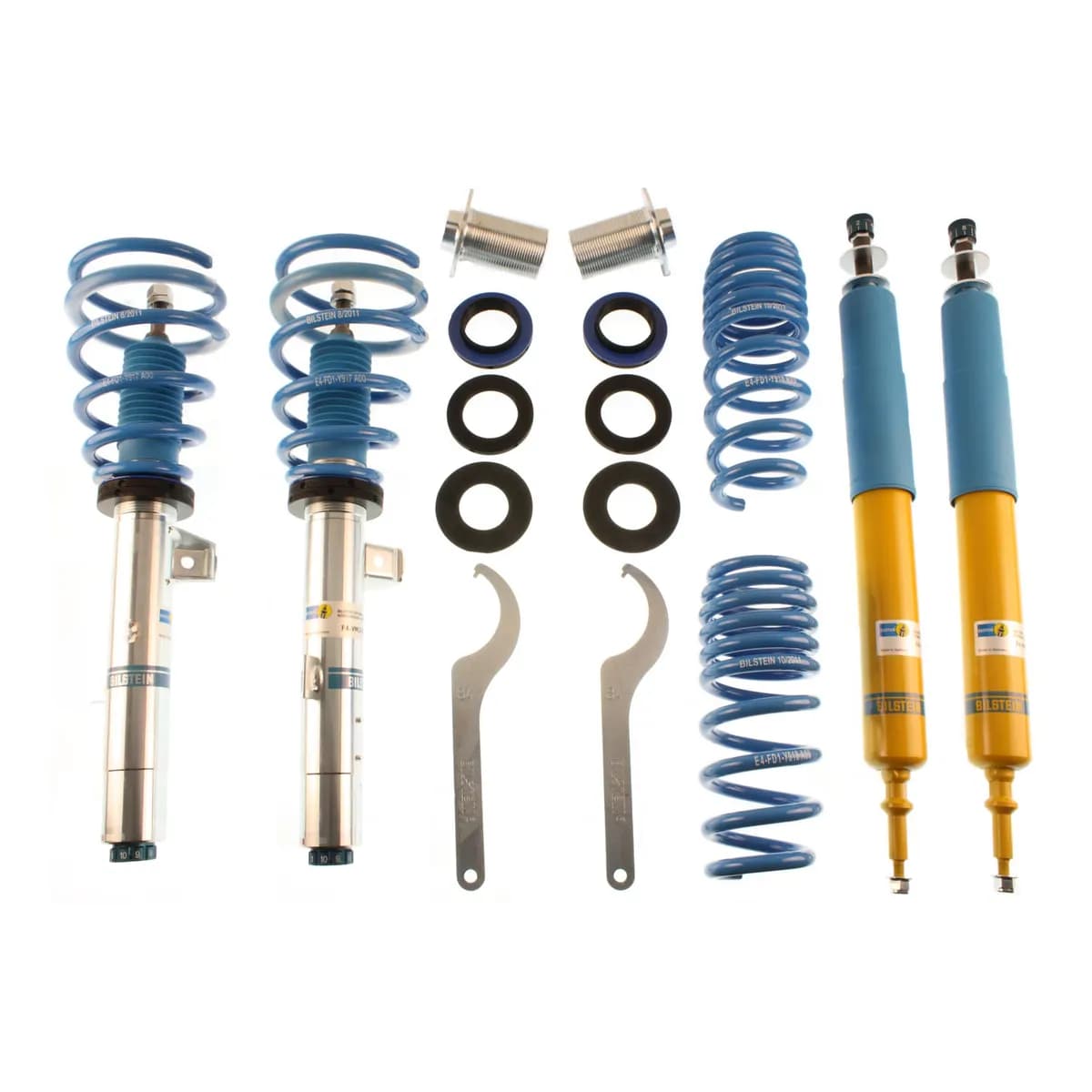 Front and Rear BMW 128i 2011-2008, 135i 2011-2008, 325i 2006, 328i 2011-2007, 330i 2006, 335d 2011-2009, 335i 2011-2007, 335is 2011 B16 (PSS10) Suspension Kit