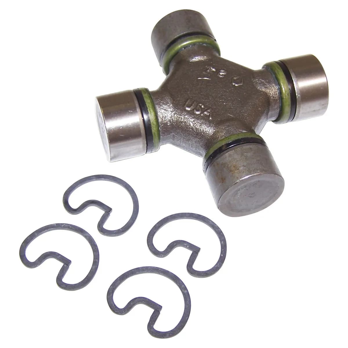 Universal Joint 1994-1995 YJ Wrangler 1997-2001 XJ Cherokee w/ 4WD w/ 2.5L Turbo Diesel Engine w/ Manual Transmission, Rear Drive Shaft, Front Joint;1999-2003 WJ Grand Cherokee w/ 4.7L Engine w/ NP242 Transfer Case (Rear Drive Shaft, Front Joint); 2000
