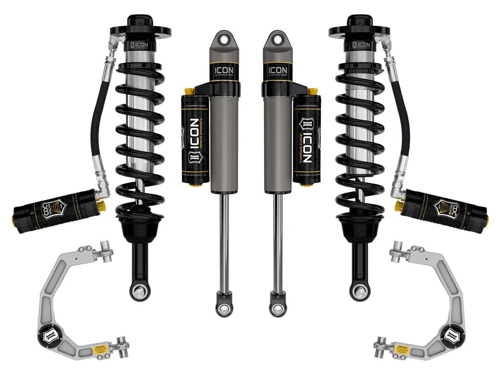 ICON 2021-2025 Ford F-150 Tremor, 2.5-3" Lift, Stage 4 Suspension System, Billet, CDCV