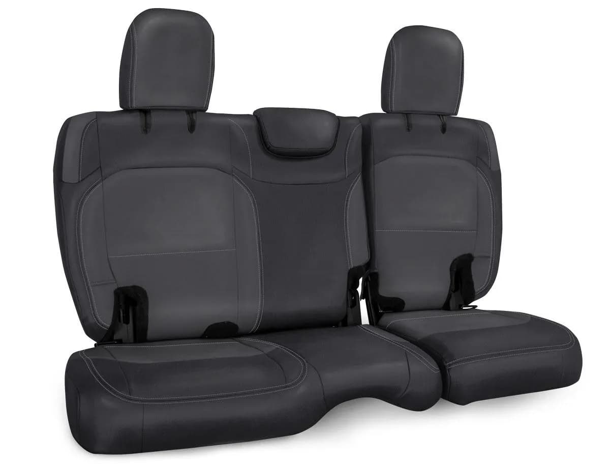 Rear Bench Cover for Jeep Wrangler JL 2 door Black and Gray PRP Seats