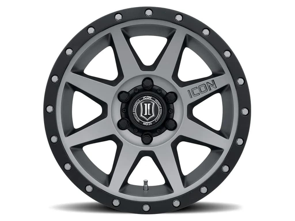 Icon Alloys Rebound Titanium 18 x 9/6 x 135/6mm/5.25in bs