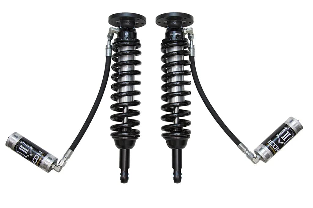 ICON 2009-2013 Ford F-150 4WD, 1.75-2.63†Lift, Front, V.S. 2.5 Series Coilover Kit, Remote Reservoir