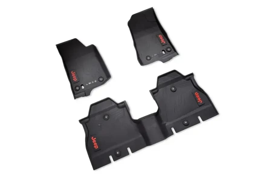 82216623ab - Mopar All Weather Floor Mats JL 4dr