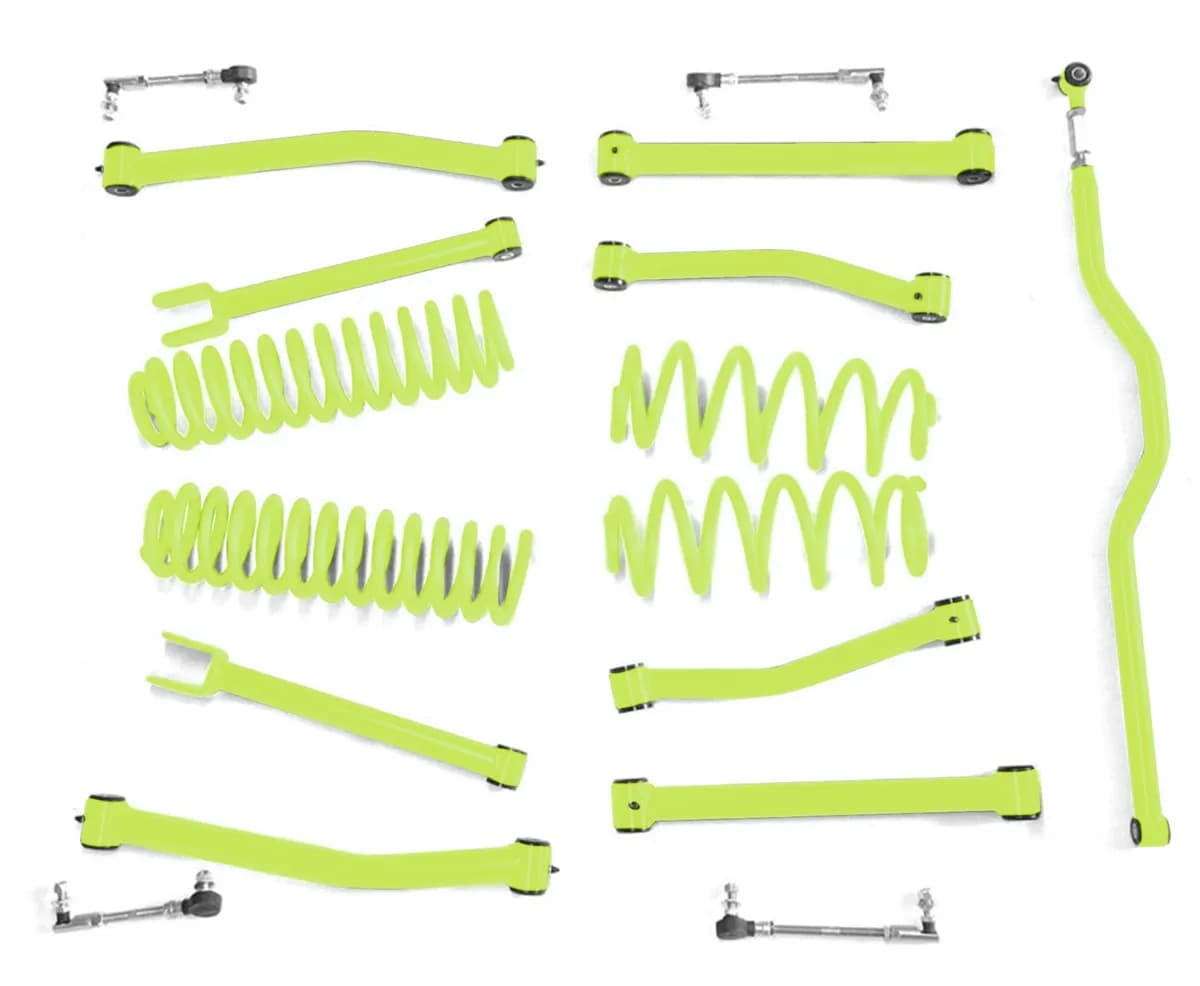 Steinjäger Lift Kit Wrangler JK 2007-2018 2.5 Inch Gecko Green
