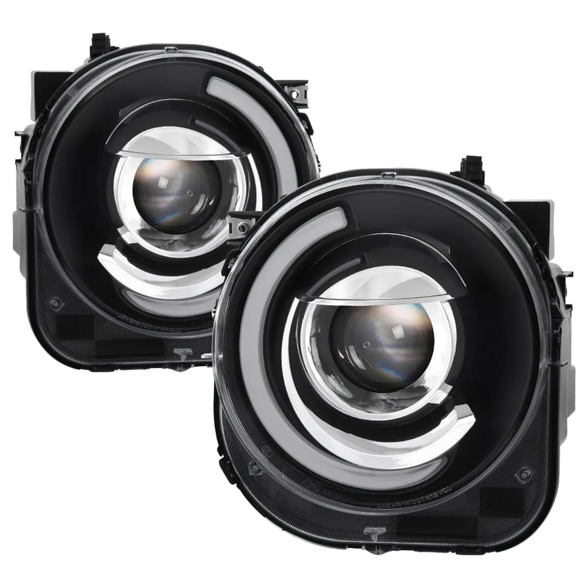 15c Renegade Projector Headlightslight Bar Drlblack Driver/Passenger