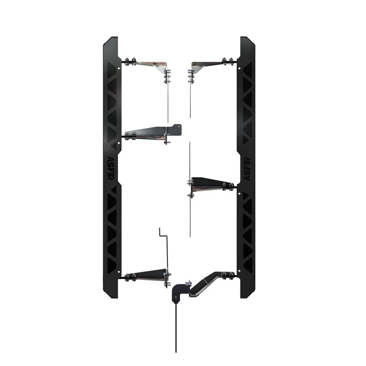 Toyota Land Cruiser Prado 150 Rock Sliders | with KDSS