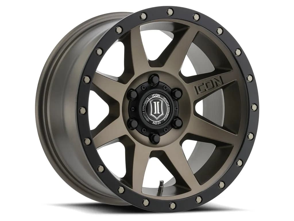 Icon Alloys Rebound Bronze 18 x 9/5 x 5in/12mm/4.5in bs
