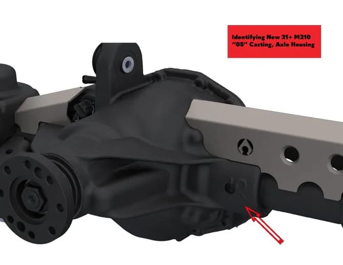 18c Wrangler/20c Gladiator Front Axle Truss