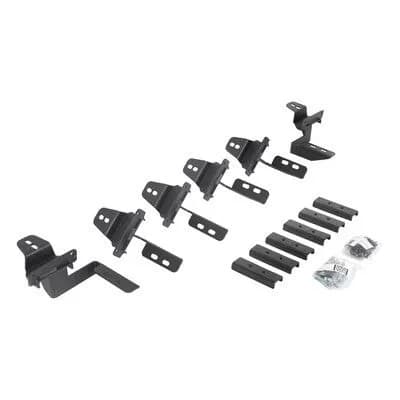 go Rhino 6945056 - V-Series V3, Rb30 And rb Slim Side Steps - Mounting Brackets Only - Textured Black