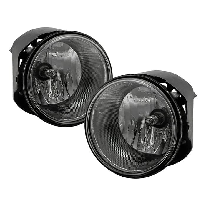 Jeep Grand Cherokee 05-09 / Commander 06-08 / Chrysler 300 SRT8 (w/o touring/limited model)/ Aspen 07-08 / Dodge Dakota 05-09 Durango 07-09 / Mitsubishi Raider 06-09 OEM Fog Lights W/Switch - Smoke - 2005 / Jeep / Cherokee