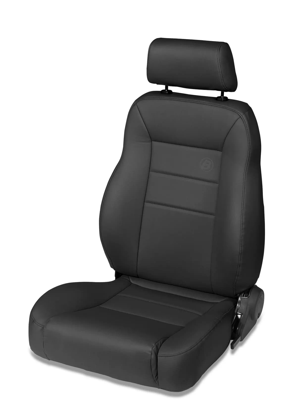 Black Denim Trailmax II Seats Trailmax II Pro Seat, Passenger side, Front, all vinyl Jeep 76-06 CJ7 & Wrangler; 97-02 req. Adapter 51256; 03-06 req. Adapter 51245 Drvr/51248 Psngr