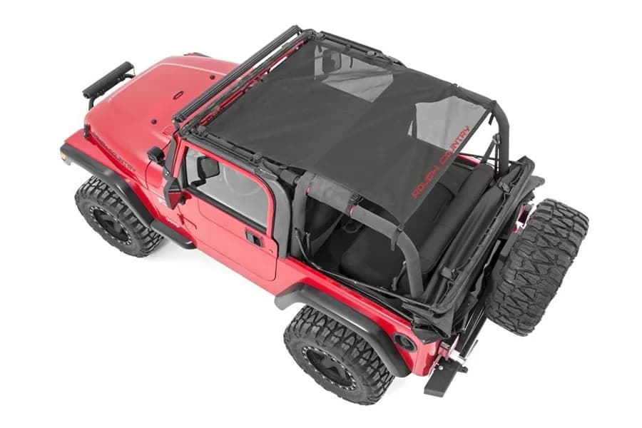 Rough Country Mesh Bikini Top Plus - TJ/YJ 1992+