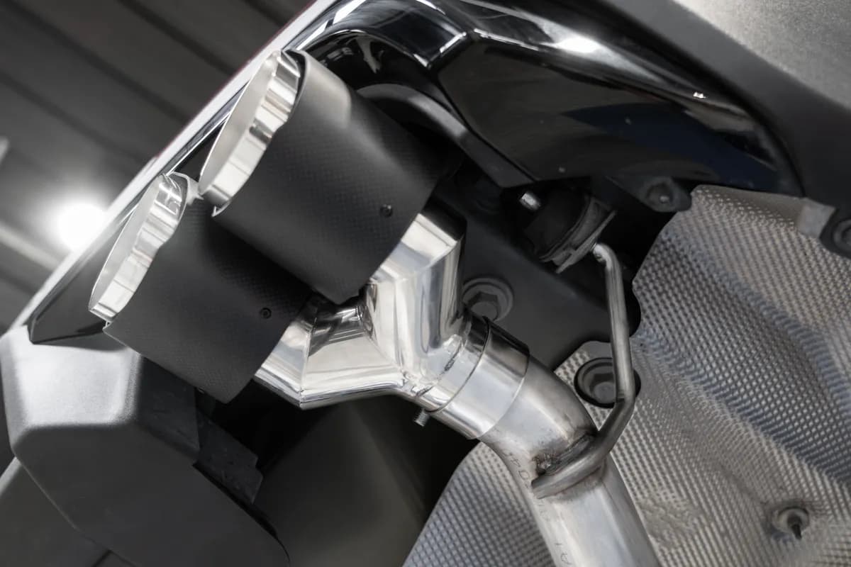 20c Explorer St/Explorer Platinum 3.0l Ecoboost Alum Steel Axleback 2.5 in w/ Dual Rear Quad Tips