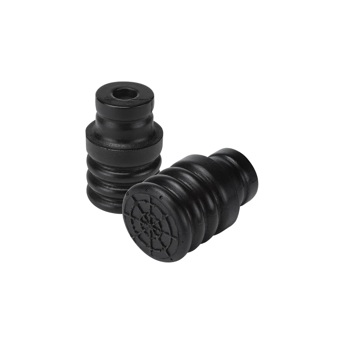 SumoSprings; Solo Kits Are Replacements To Factory Bump Stops; Capacity 2500 lbs. At 50 Percent Compression; Do Not Exceed GVWR;